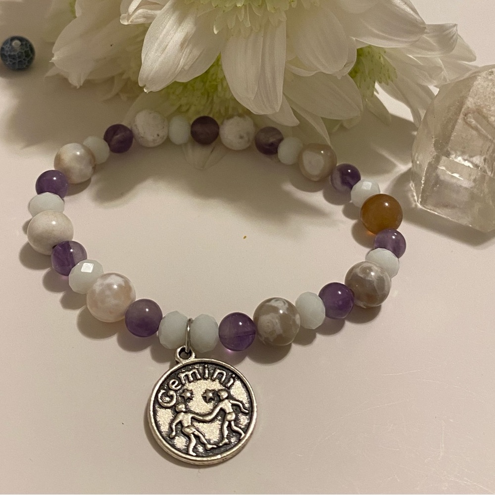 Zodiac Gemstone Bracelet